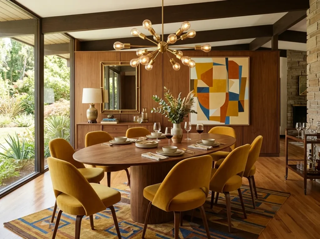 16 Ways to Do Mid Century Modern Dining