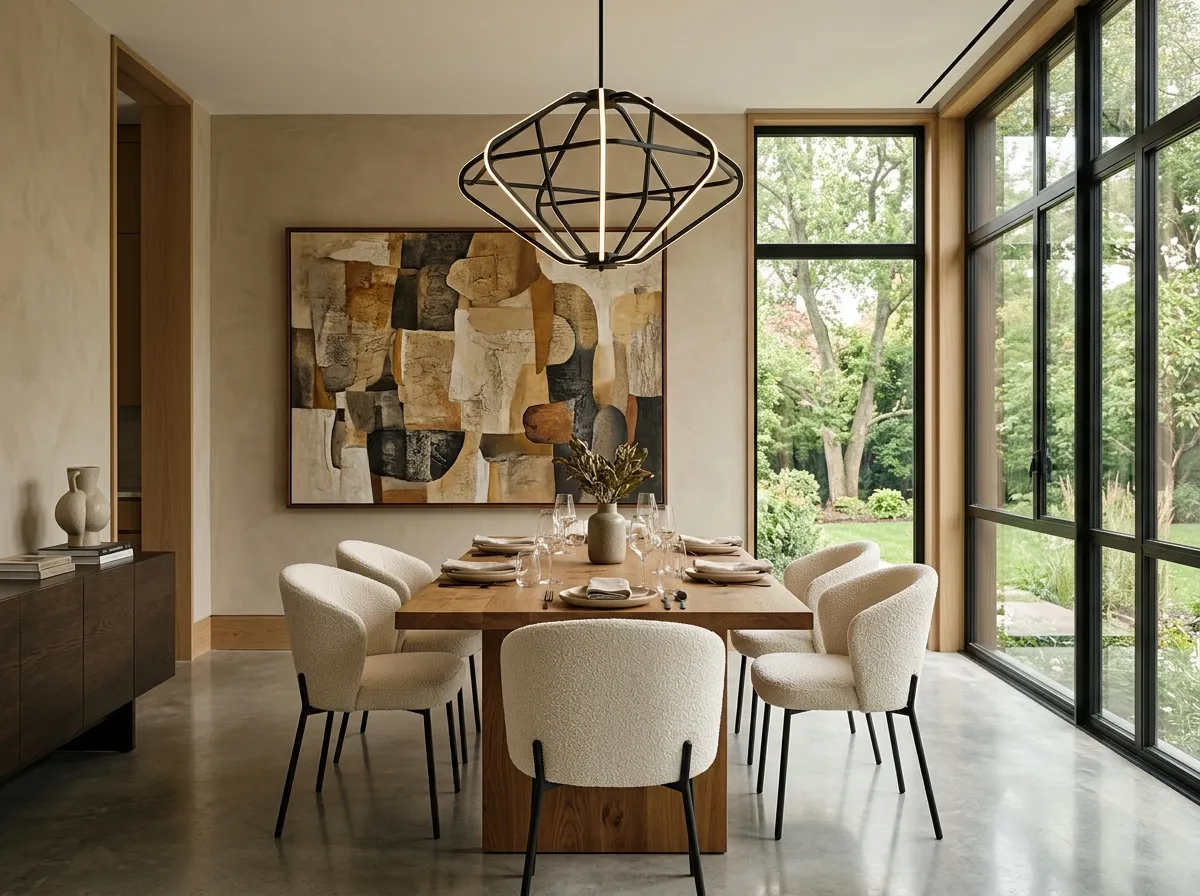 What Makes a Dining Room Feel Modern