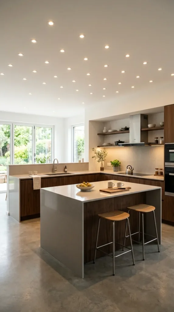Recessed Lighting Grid