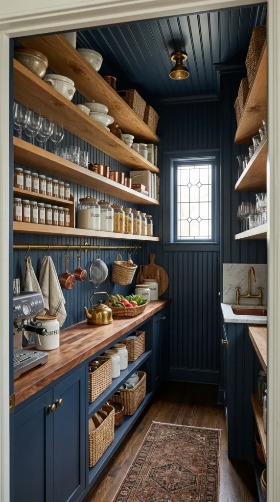 Beadboard in a Butler's Pantry or Prep Area