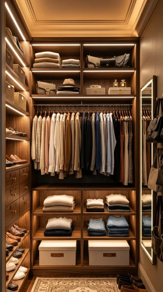 Light the Closet Properly So Everything Is Visible