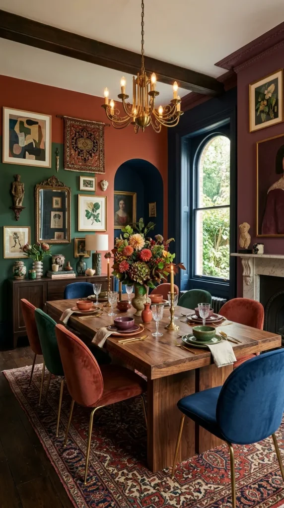  Multicolor Drench With One Bold Shade Per Wall