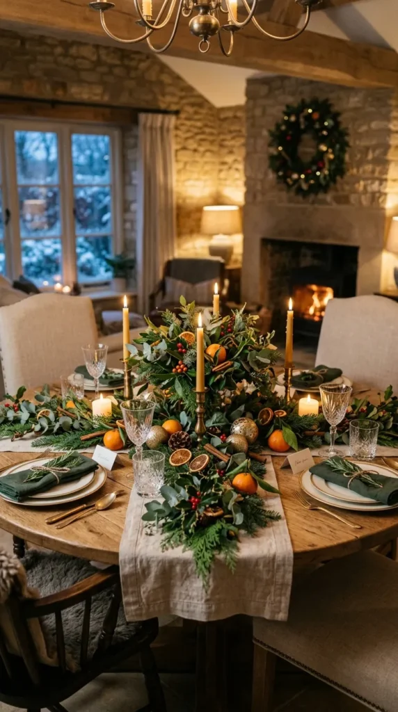 Holiday Specific Styling With Seasonal Materials