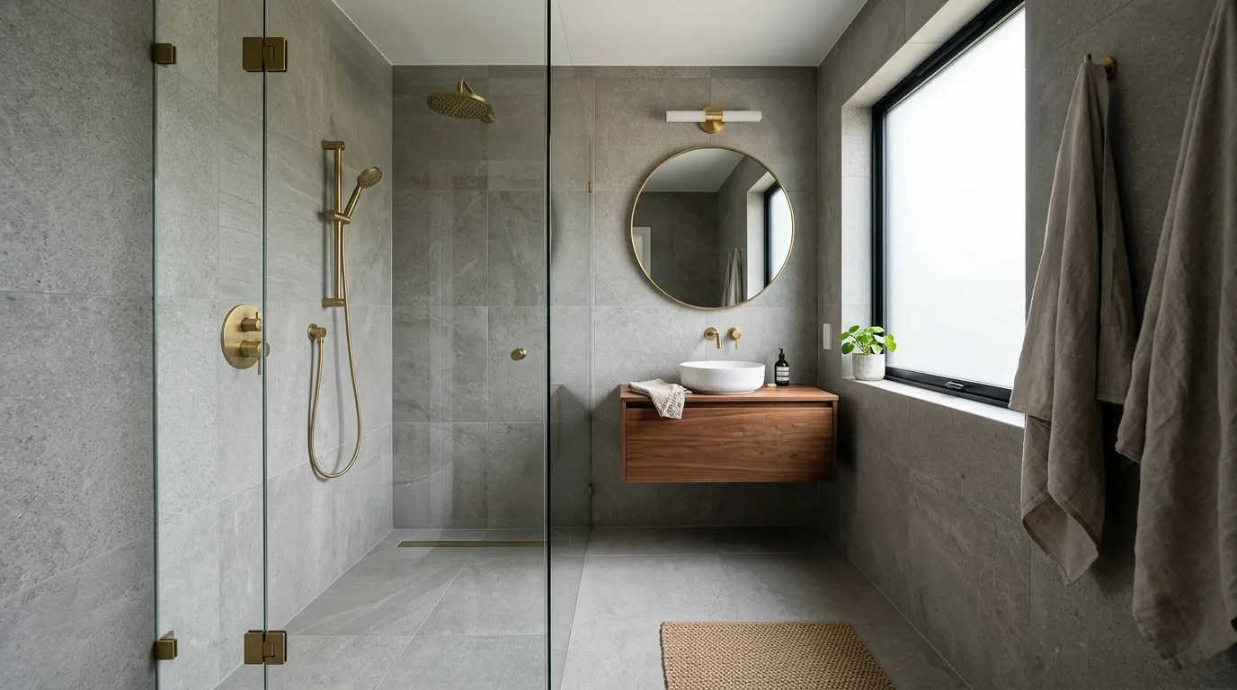 Fitting a Walk In Shower in a Small Bathroom