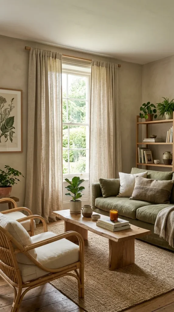 Sustainable and Natural Fabric Curtains