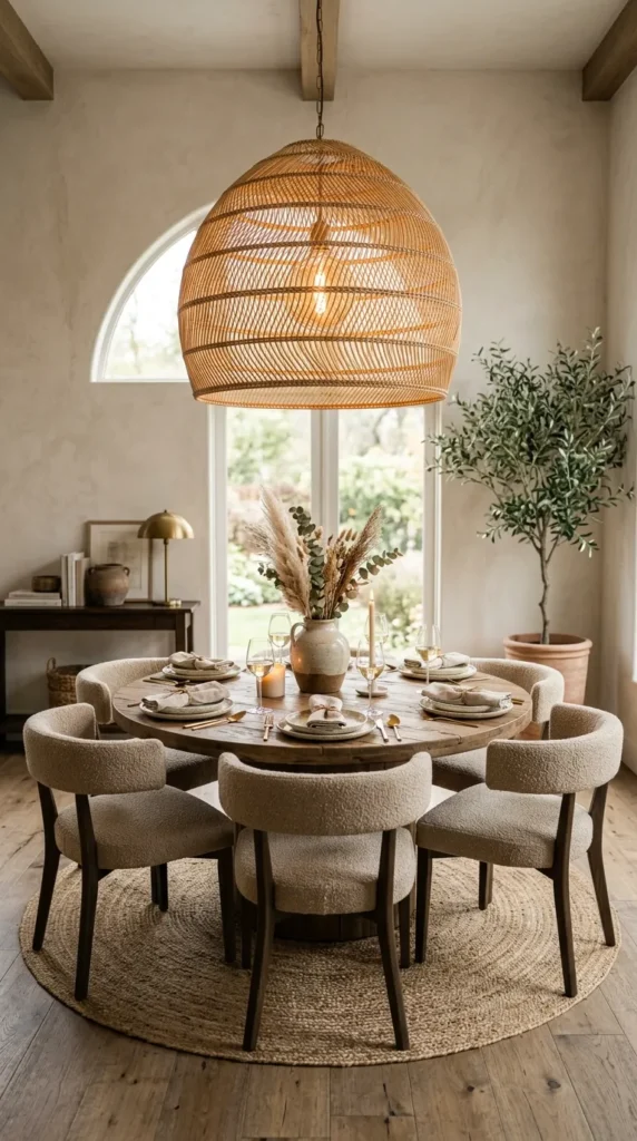 Overhead Pendant Light as Part of the Styling