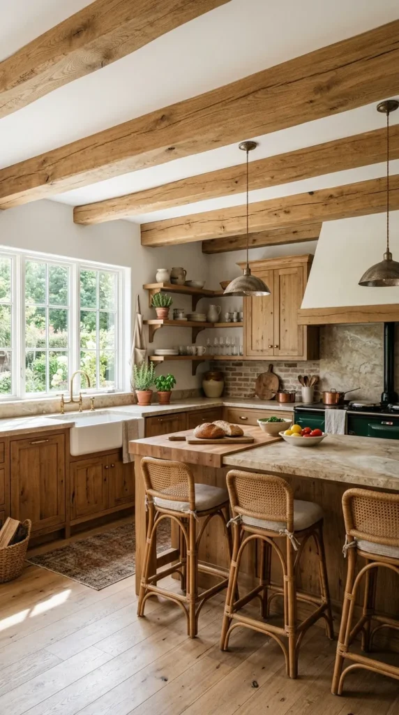 Exposed Timber Beams