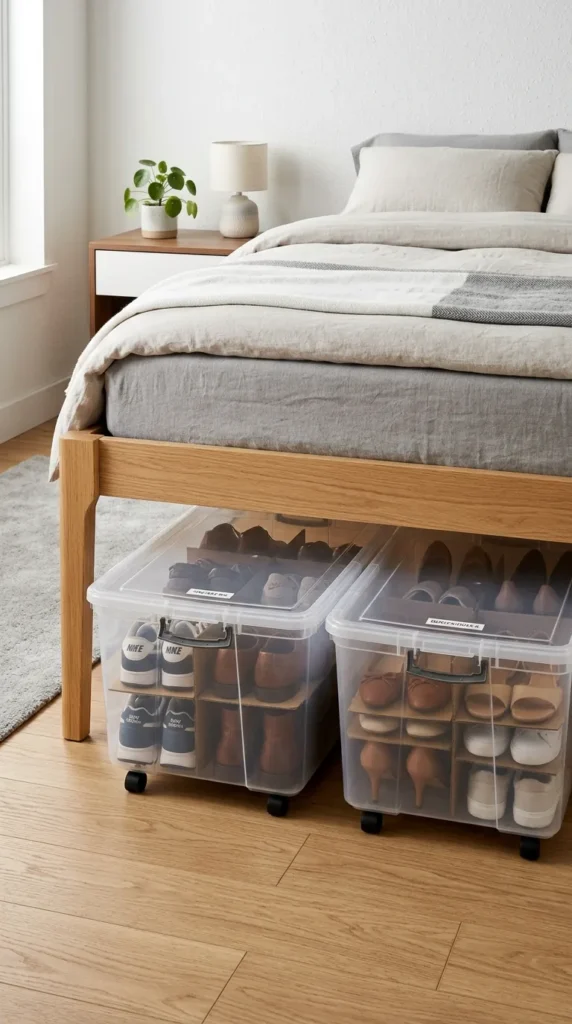 Under-Bed Storage: Not Just for Winter Coats