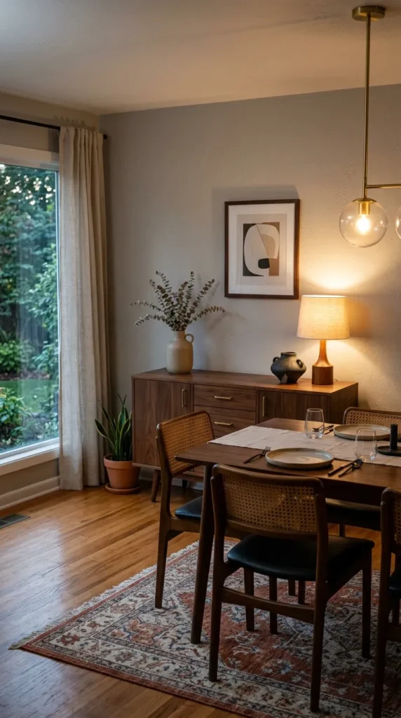  Introduce an Accent Color Through Upholstery