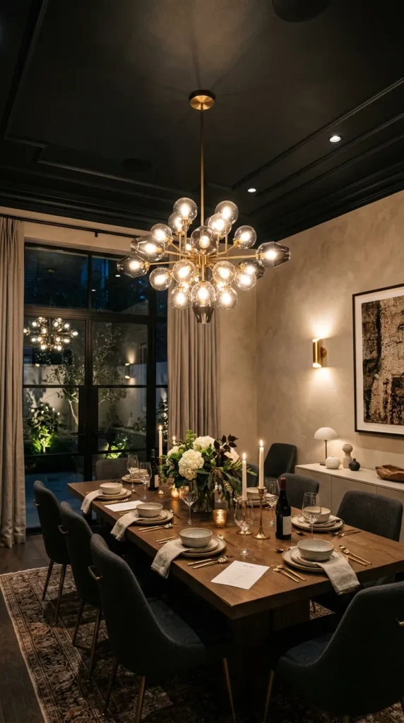 Black Ceiling for Unexpected Drama