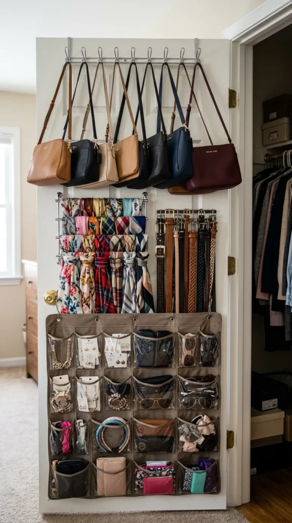 Use the Back of the Door for Storage
