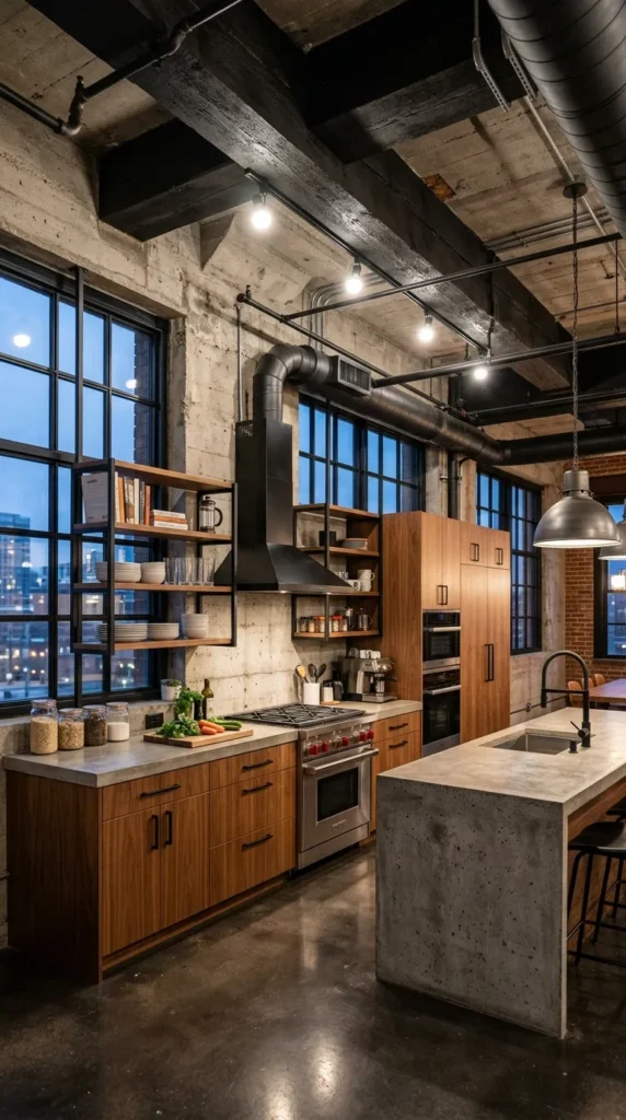 Industrial Exposed Ceiling