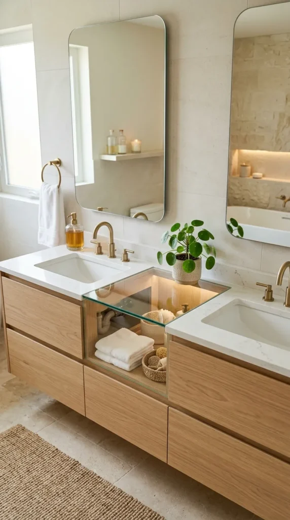  Keep the Counter Between the Sinks Clear