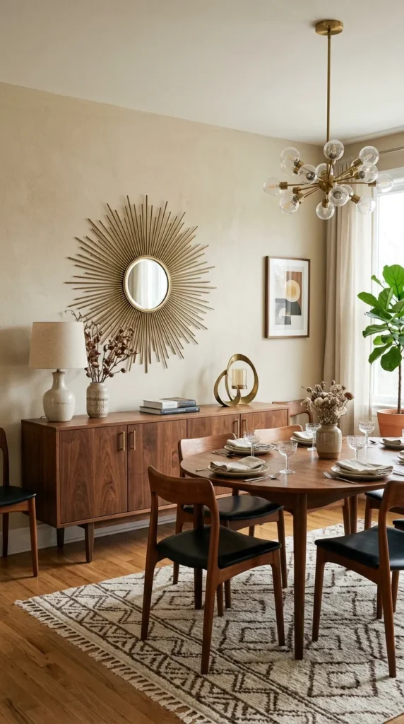 Add a Sunburst or Starburst Mirror Carefully
