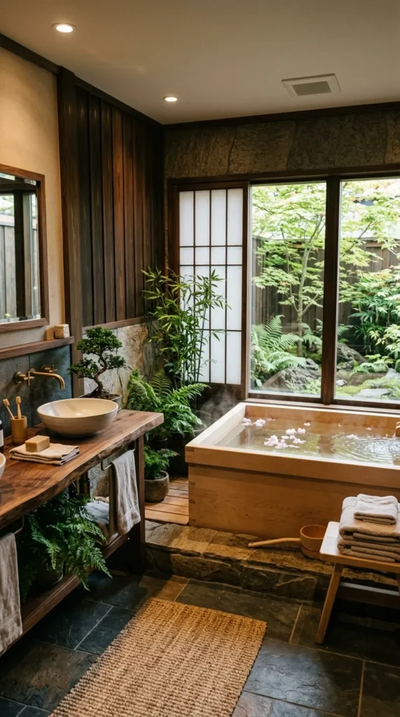 18 Bathroom Ideas That Create Beautiful, Functional Spaces 18 Japanese-Inspired Zen Bathroom