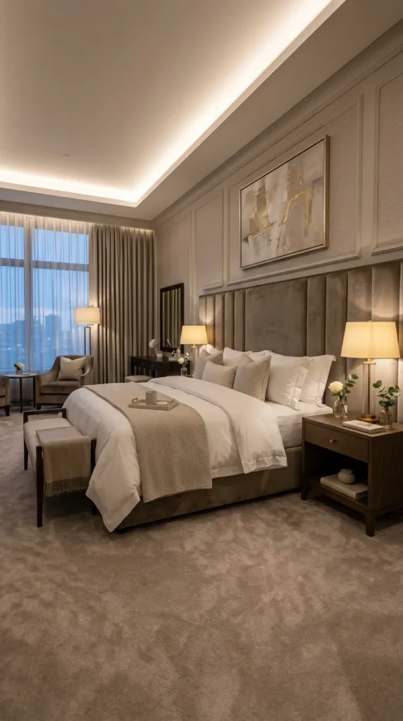 A Hotel-Inspired Master Bedroom for Daily Luxury