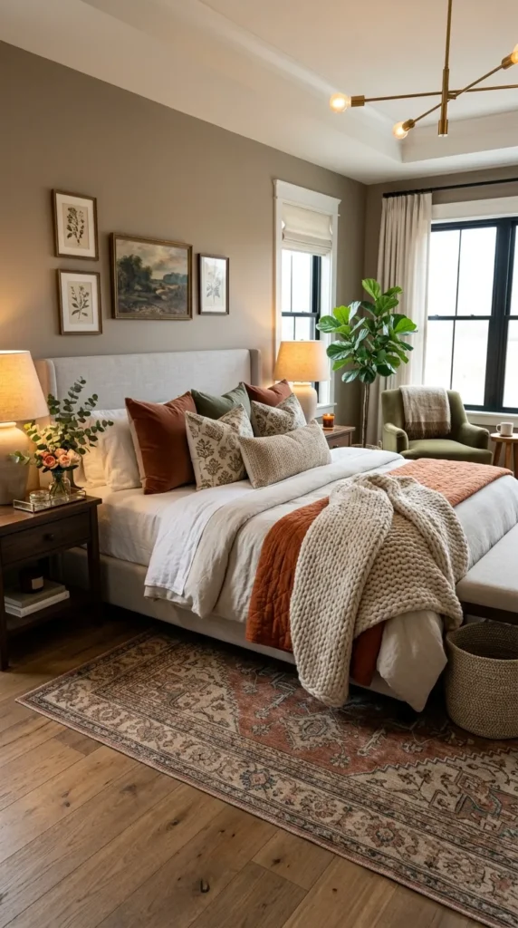 A Master Bedroom That Changes With the Seasons