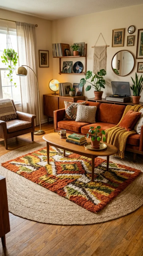 Layer Rugs for Warmth and Texture