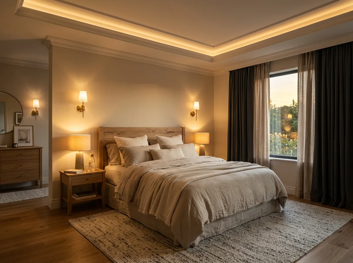 Warm Lighting Bedroom Ideas