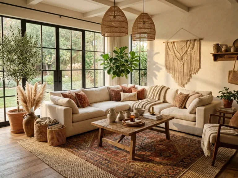 Boho Living Room Ideas That Actually Feel Like Home