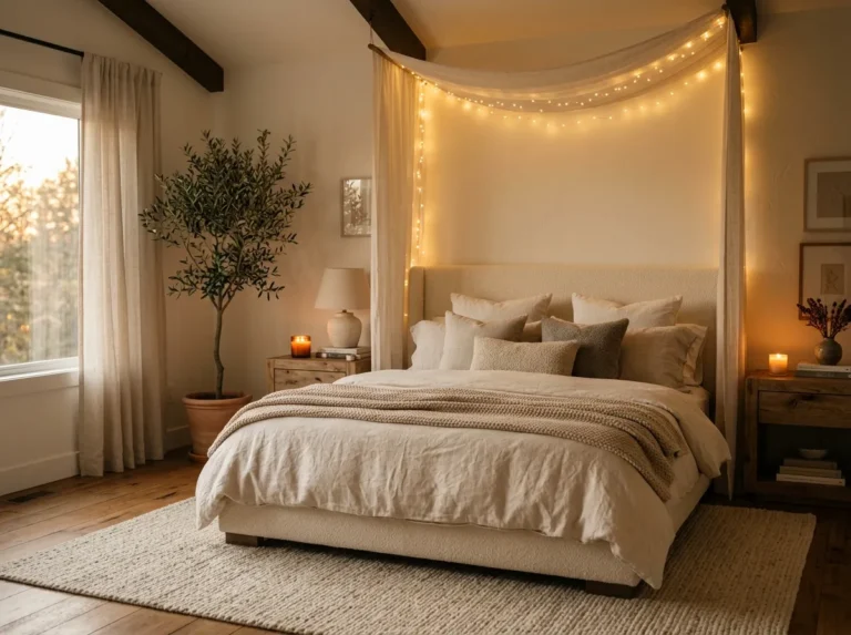 17 Fairy Lights Bedroom Ideas