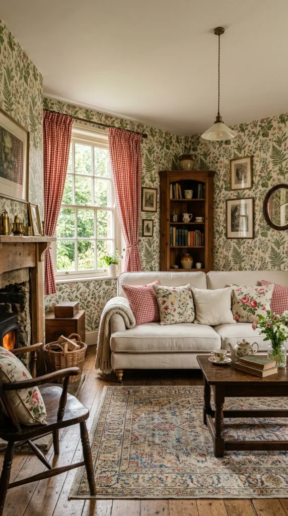 Patterned Textiles and Wallpaper