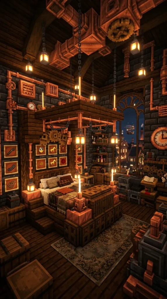  The Steampunk Industrial Bed