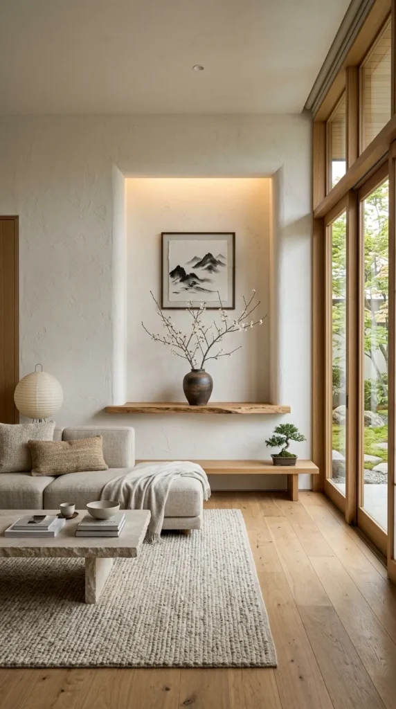 Create a Tokonoma Inspired Focal Point
