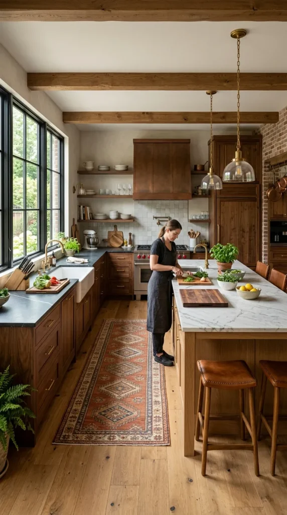 Make the Kitchen Comfortable to Stand in for Long Periods