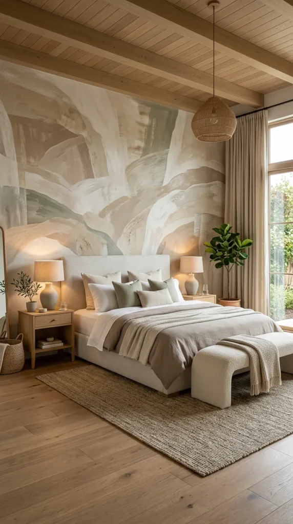 A Painted Mural or Large Scale Wall Art