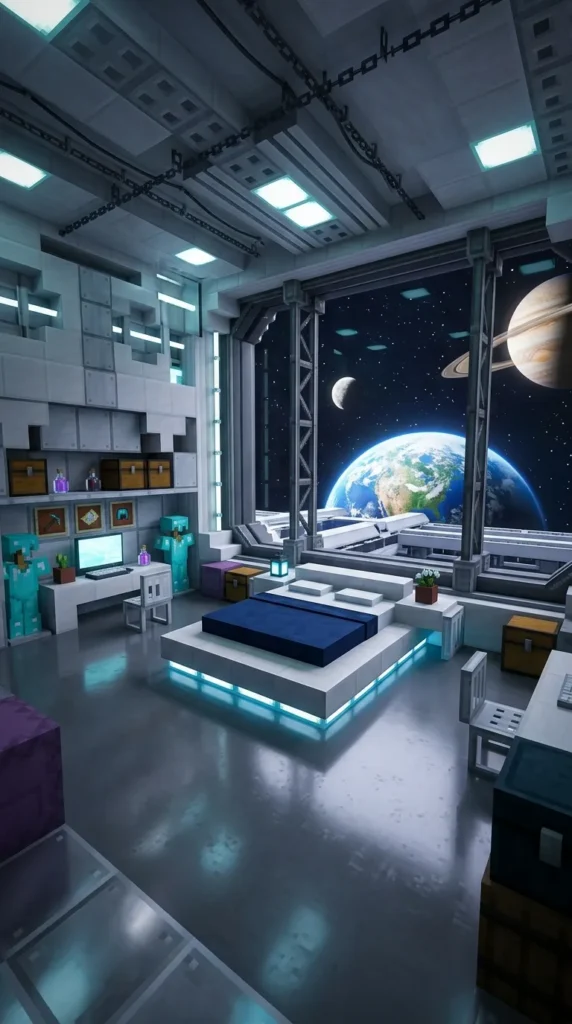  The Space Station Bedroom