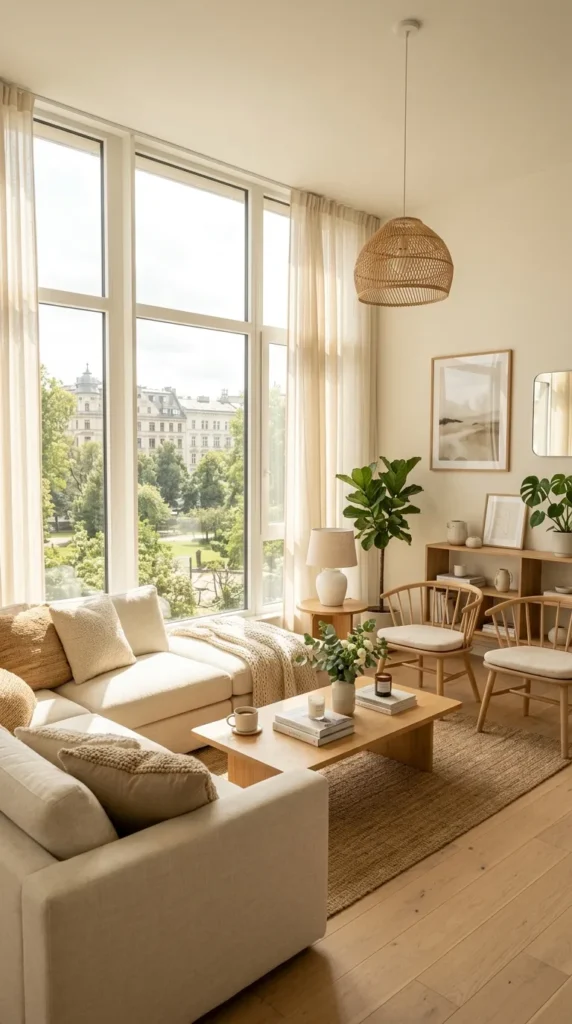 Keep Window Treatments Simple and Light
