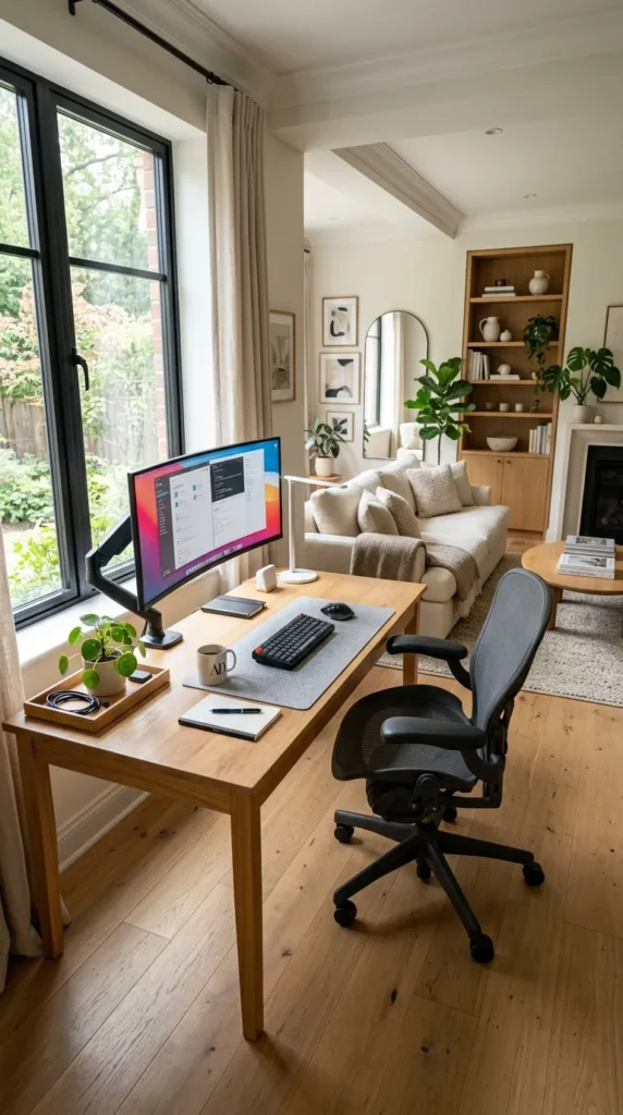 Desk with Proper Ergonomics for All Day Work
