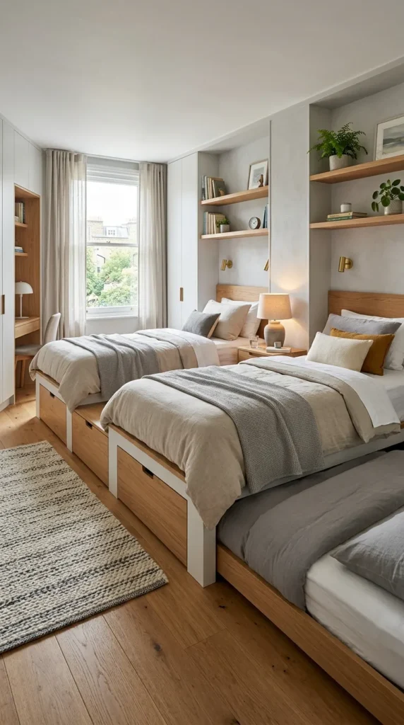  Space Saving Trundle Twin Beds