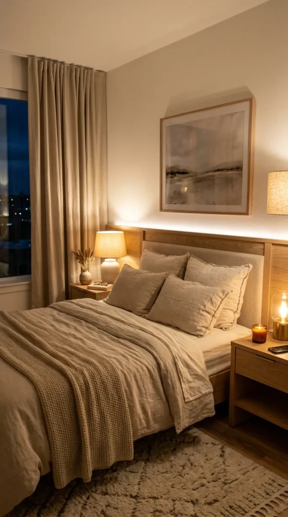 Warm Lighting Bedroom Ideas