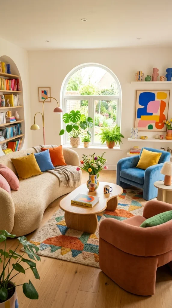 Choose Furniture With Rounded Edges and Playful Proportions