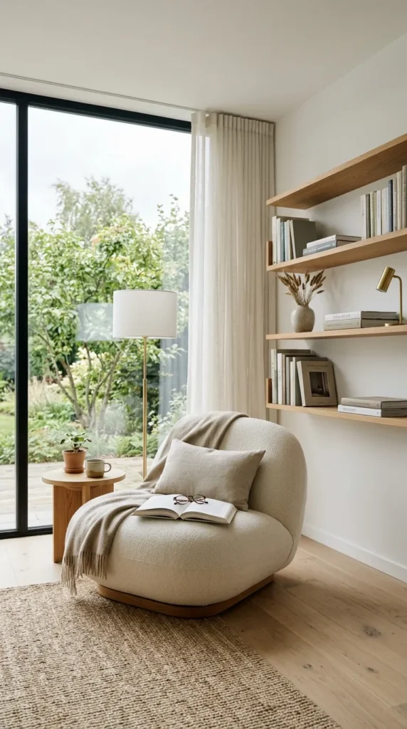 A Minimalist Reading Room for Genuine Focus