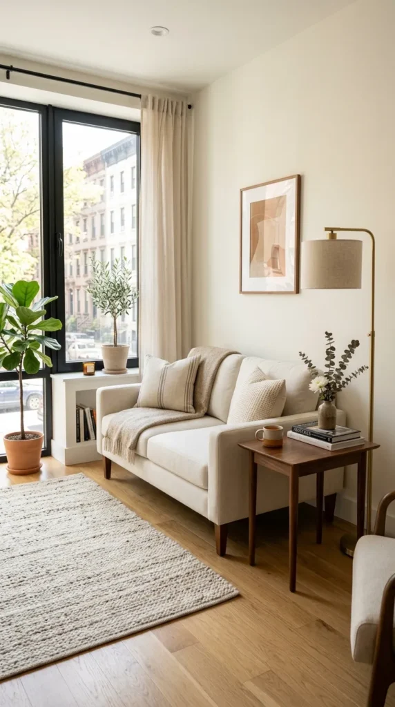Choose a Smaller Sofa or Loveseat