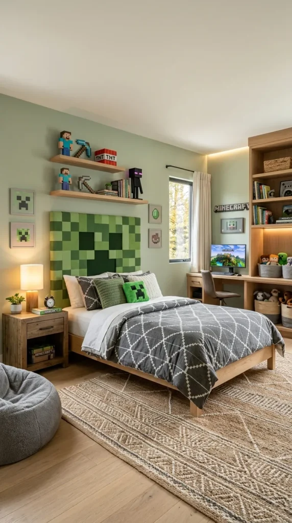 Creeper Face Headboard