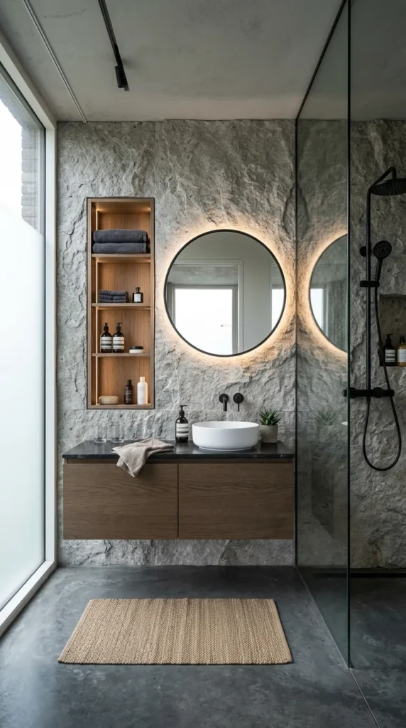 Recessed Wall Cabinet for Zero Floor Impact