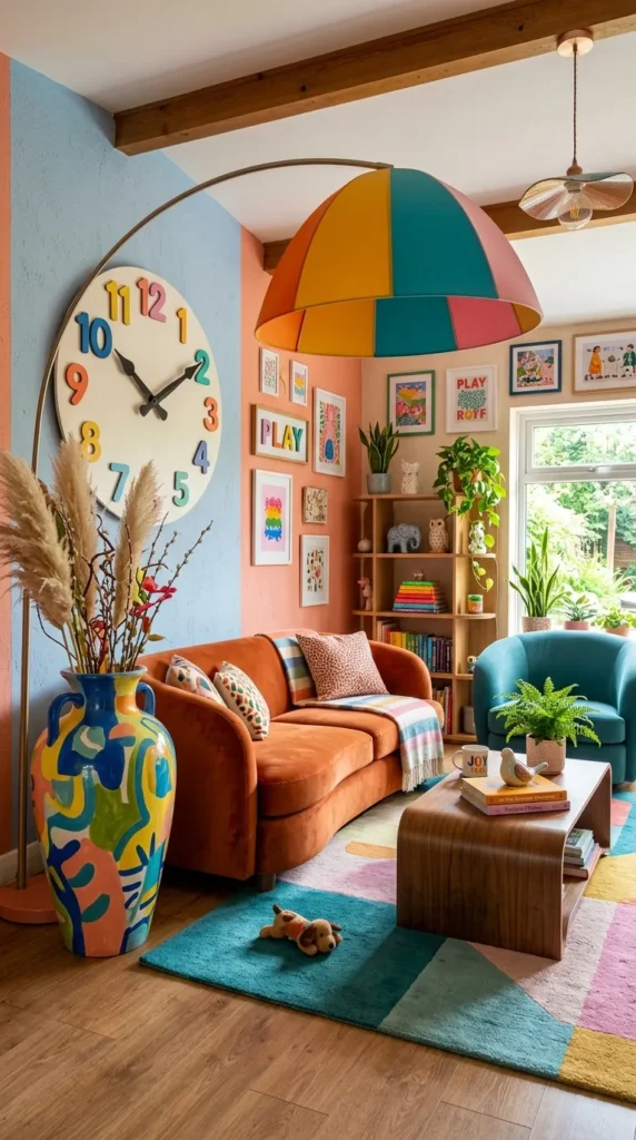 Add Oversized Objects That Create Playful Scale