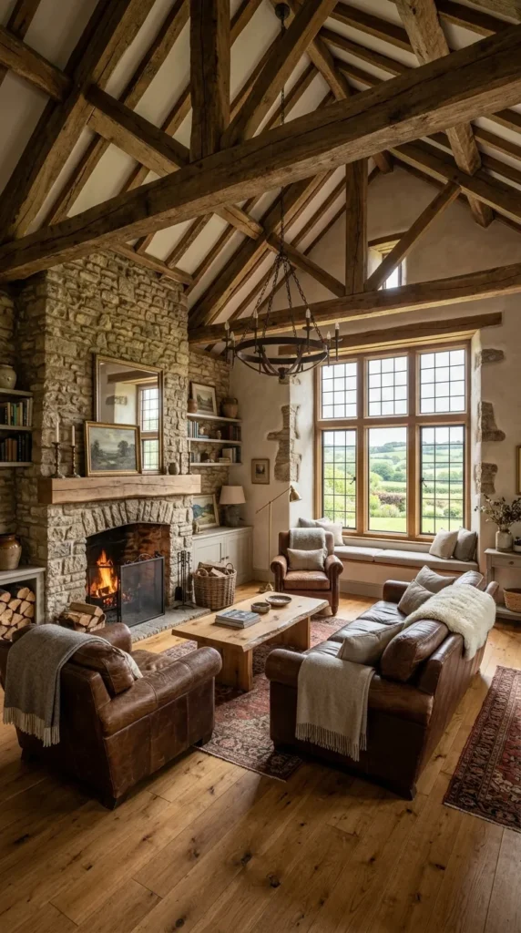 Expose Timber Ceiling Beams