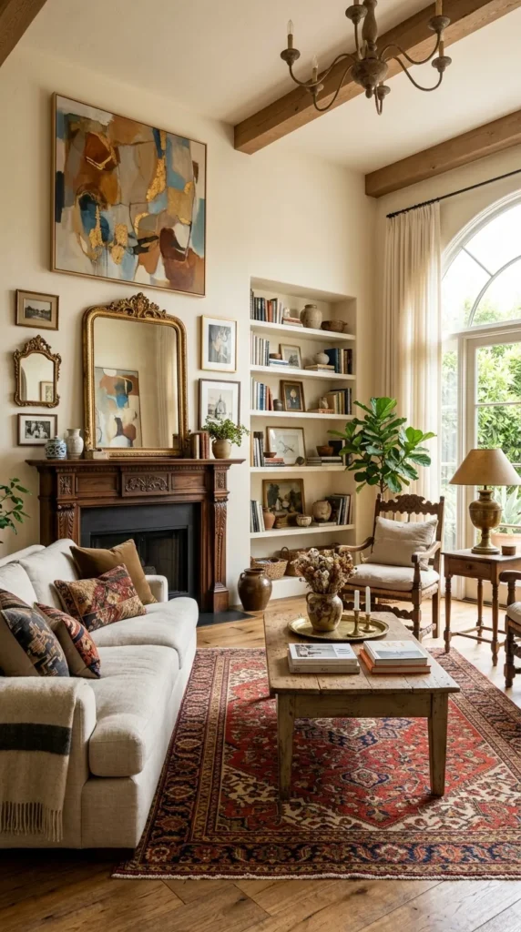 Vintage and Antique Pieces Mixed with New