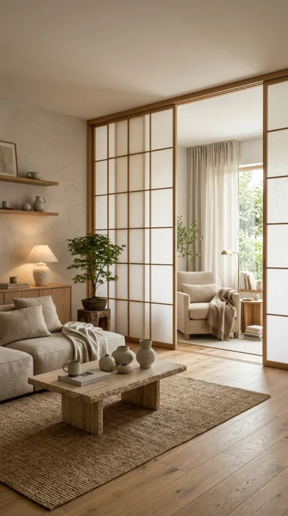 Use Shoji Screens as Room Dividers