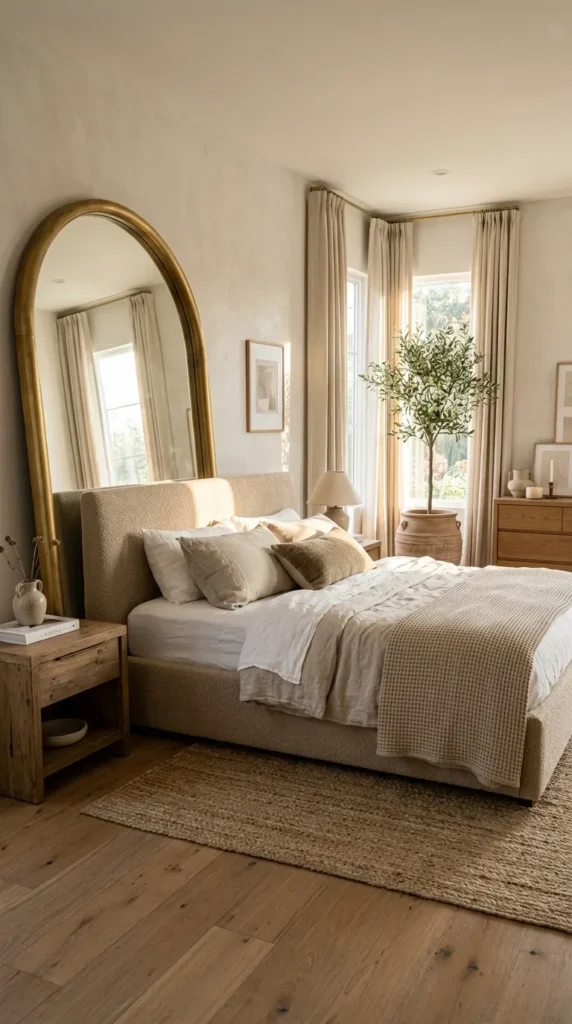 One Large Statement Mirror