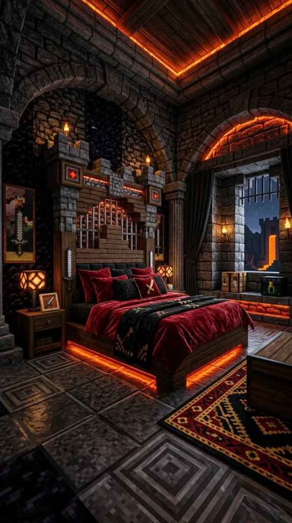 Nether Fortress Bed