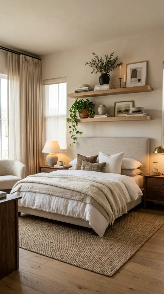 Floating Shelves Styled With Care