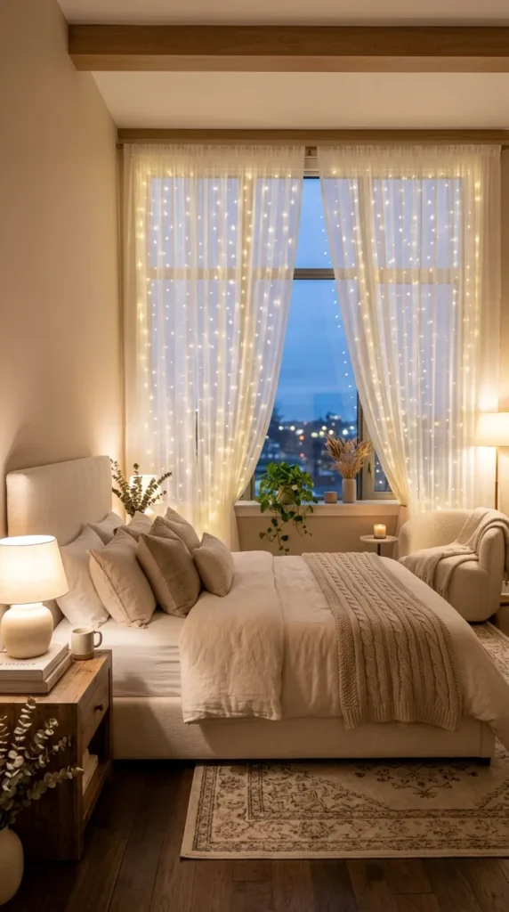  Curtain Fairy Light Backdrop