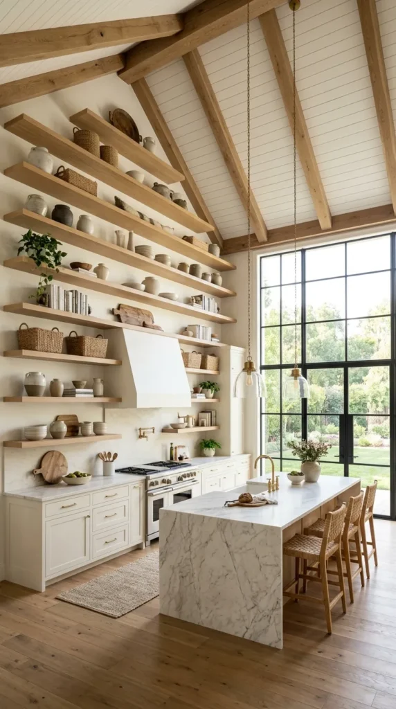 Use the Vault for Open Shelving