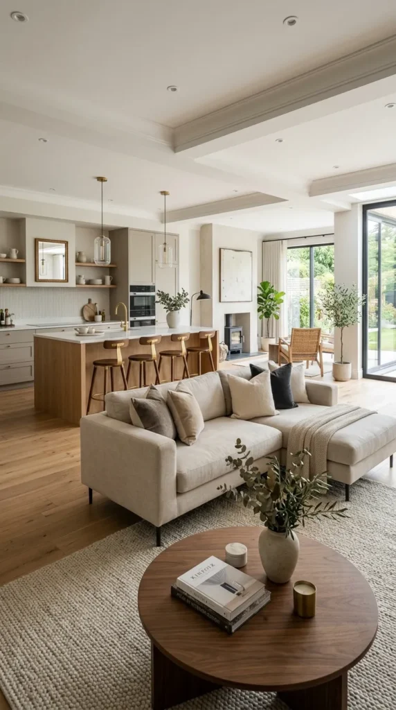 Consider the Kitchen's Relationship to Adjacent Spaces